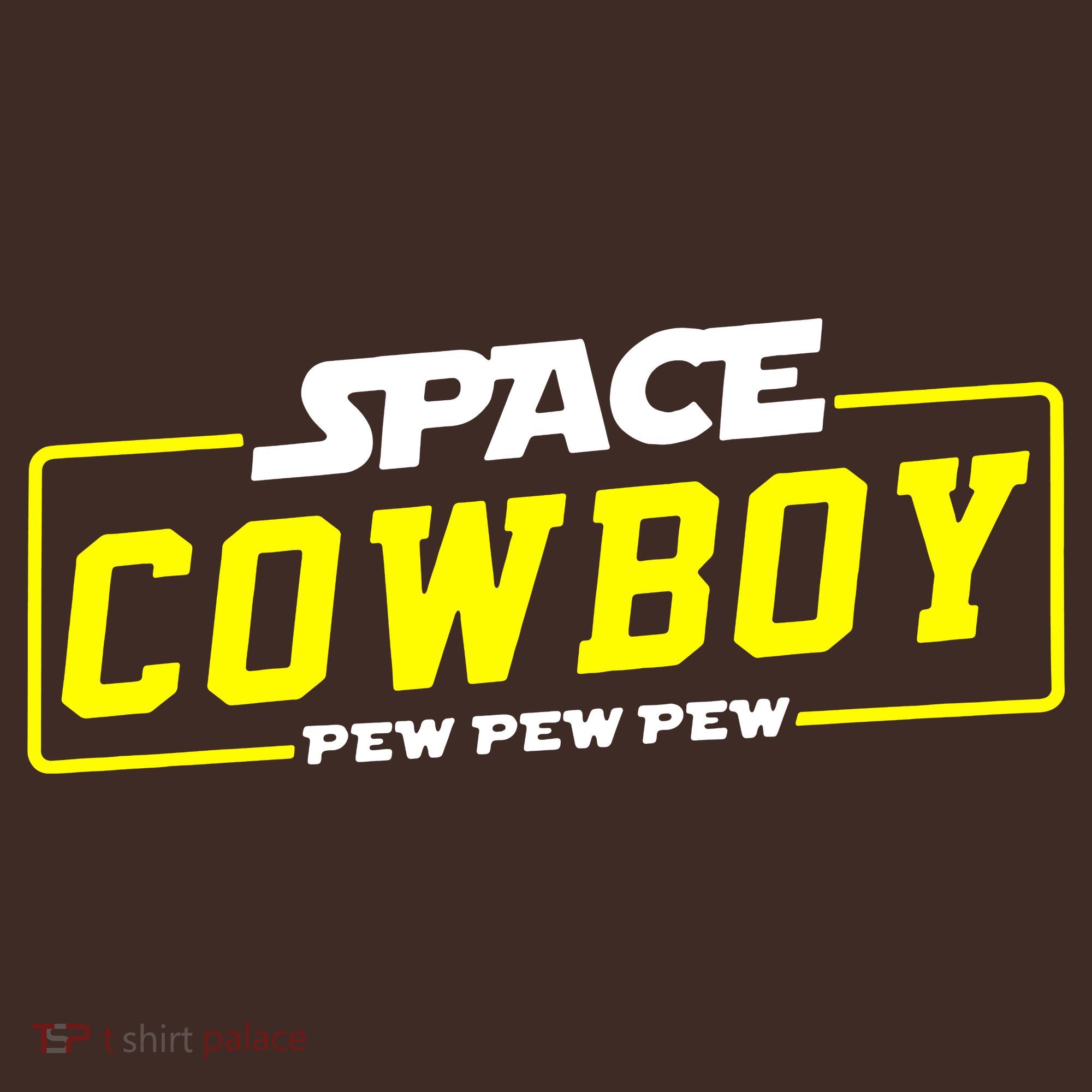 Space Cowboy Pew Pew Pew Baby Bodysuit