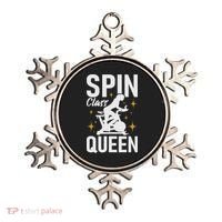 Spin Class Queen Cyclist Lover Indoor Spinning Gym Fitness Ornament thumb 0