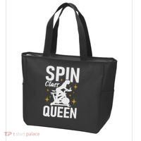 Spin Class Queen Cyclist Lover Indoor Spinning Gym Fitness Tote Bag thumb 3