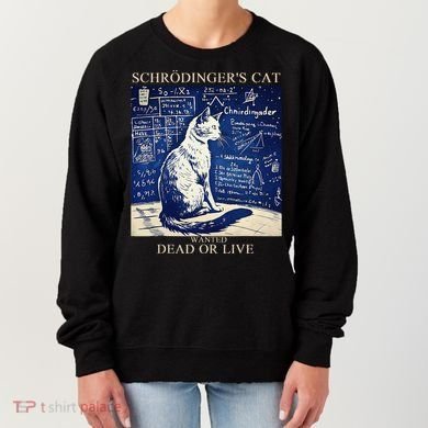 SchröDingerS Cat Quantum Physics Humor Women's Sweatshirt