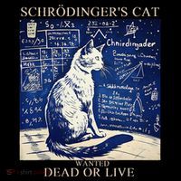 SchröDingerS Cat Quantum Physics Humor Apron thumb 3