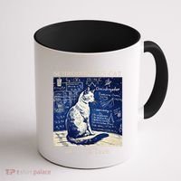 SchröDingerS Cat Quantum Physics Humor Coffee Mug thumb 1