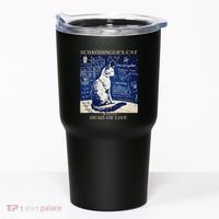 SchröDingerS Cat Quantum Physics Humor Tumbler thumb 0