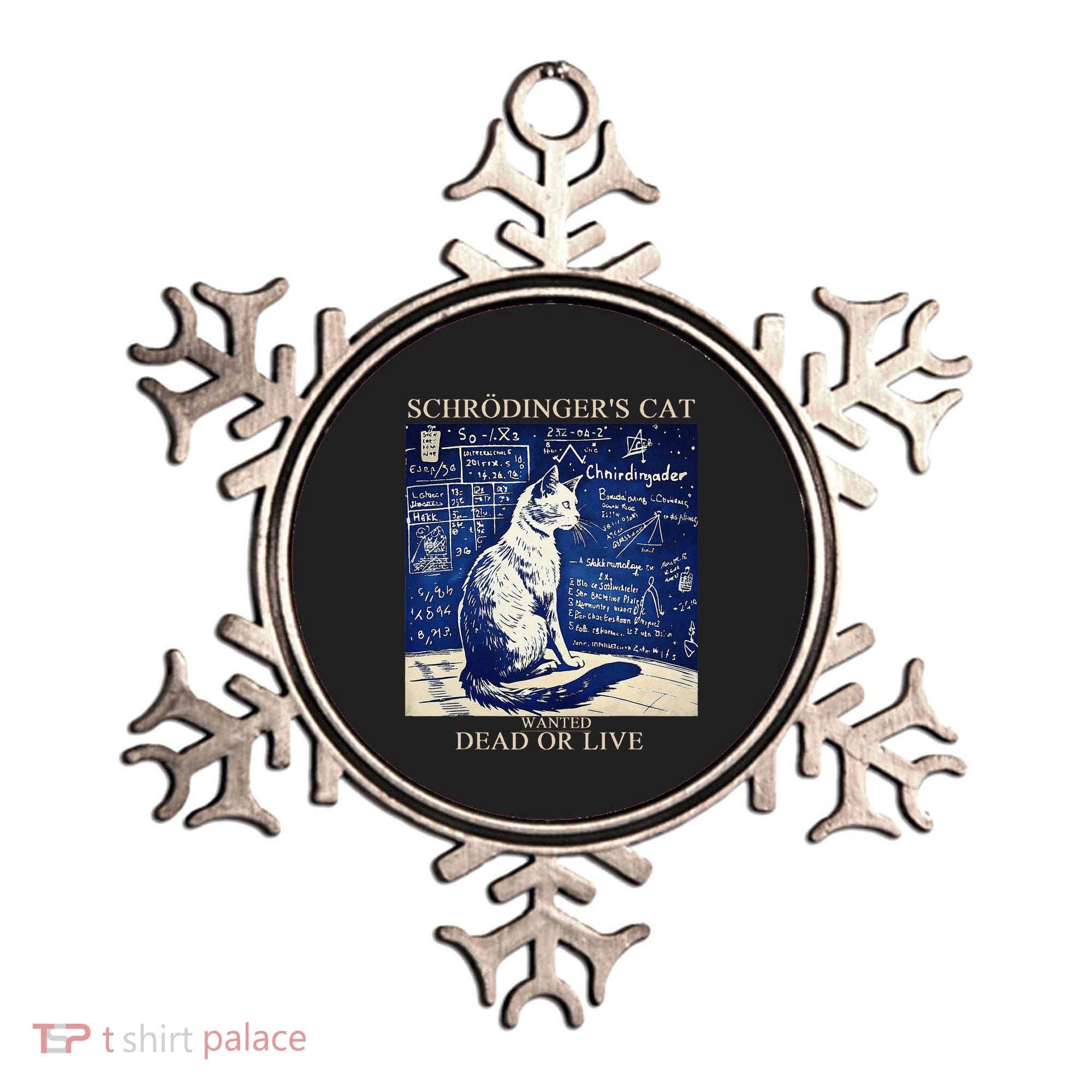 SchröDingerS Cat Quantum Physics Humor Ornament