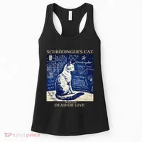 SchröDingerS Cat Quantum Physics Humor Women's Tank Top thumb 0