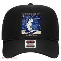 SchröDingerS Cat Quantum Physics Humor Hat thumb 0