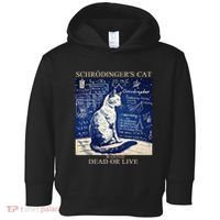 SchröDingerS Cat Quantum Physics Humor Toddler Hoodie thumb 0