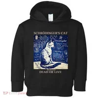 SchröDingerS Cat Quantum Physics Humor Toddler Hoodie thumb 0