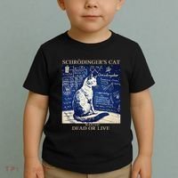 SchröDingerS Cat Quantum Physics Humor Toddler T-Shirt thumb 2