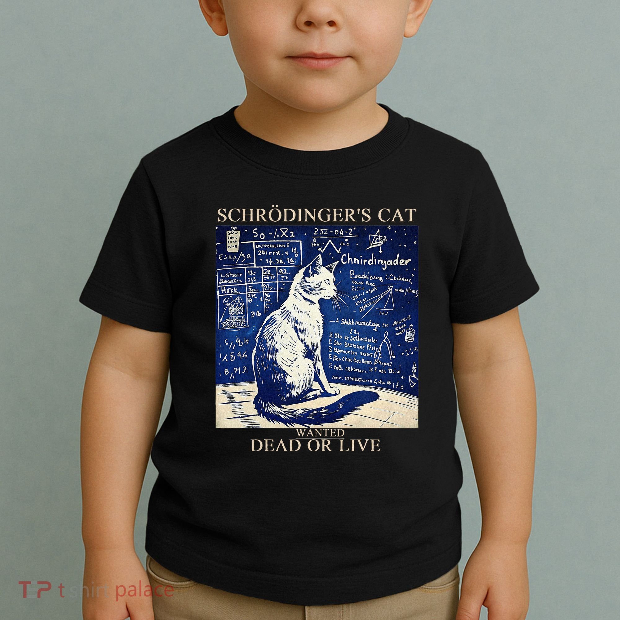 SchröDingerS Cat Quantum Physics Humor Toddler T-Shirt