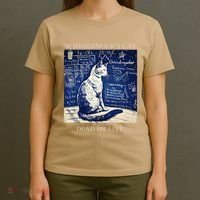 SchröDingerS Cat Quantum Physics Humor T-Shirt thumb 4
