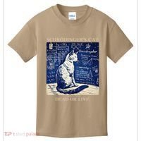 SchröDingerS Cat Quantum Physics Humor Kids T-Shirt thumb 0