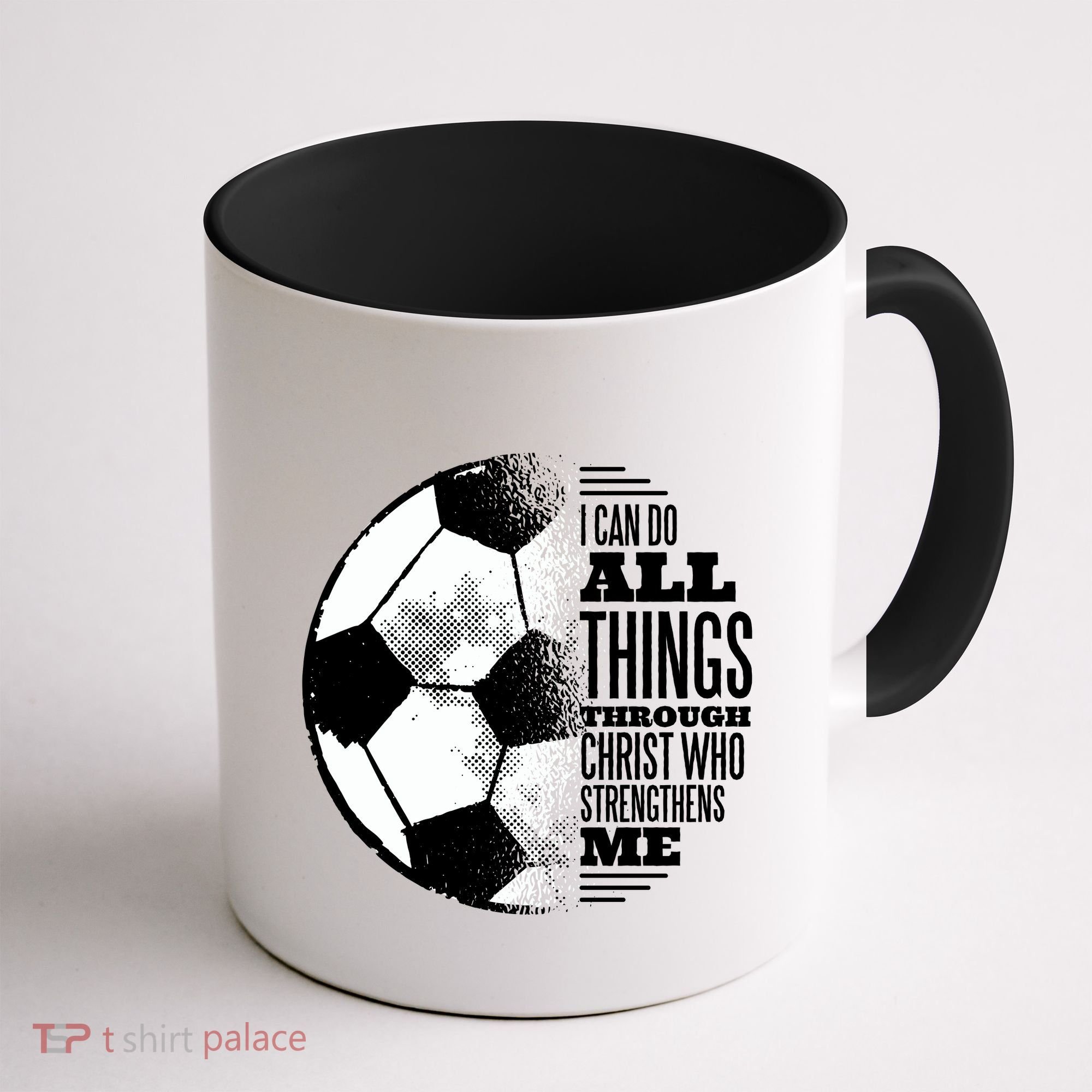 Soccer Christ Quote Coffee Mug