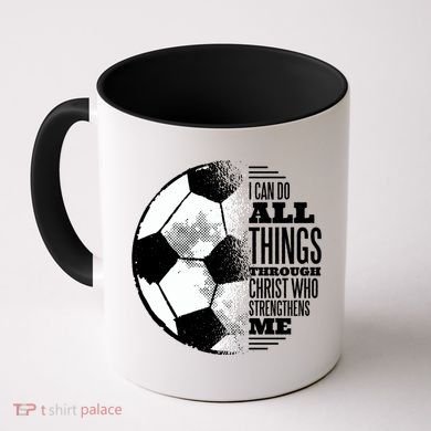 Soccer Christ Quote Coffee Mug