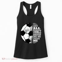 Soccer Christ Quote Women's Tank Top thumb 0