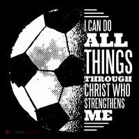 Soccer Christ Quote Toddler Hoodie thumb 2