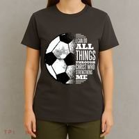 Soccer Christ Quote T-Shirt thumb 4