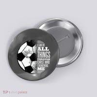 Soccer Christ Quote Button thumb 0