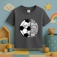 Soccer Christ Quote Toddler T-Shirt thumb 3