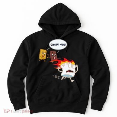 Smores Camping Roasting Outdoor Hoodie