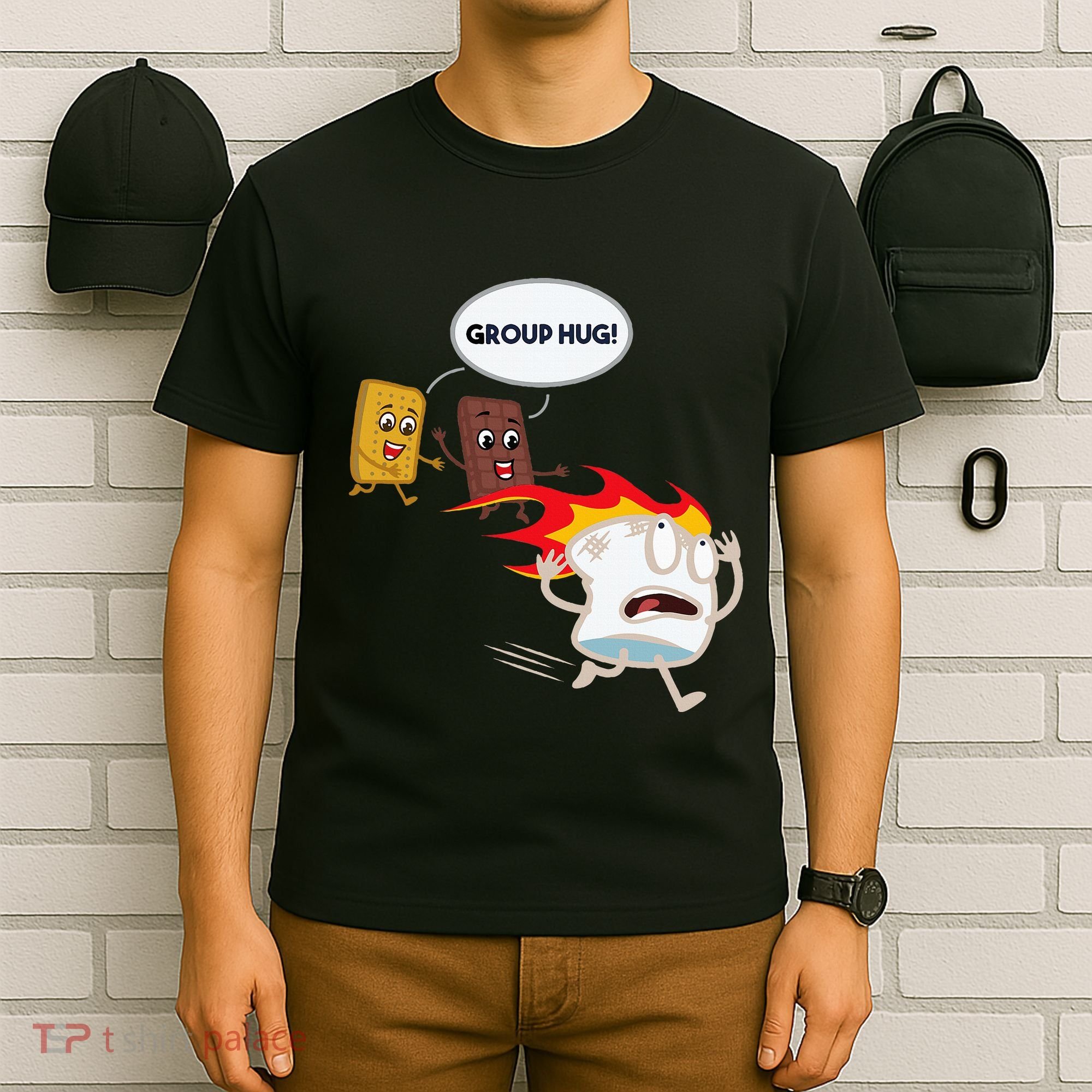 Smores Camping Roasting Outdoor T-Shirt