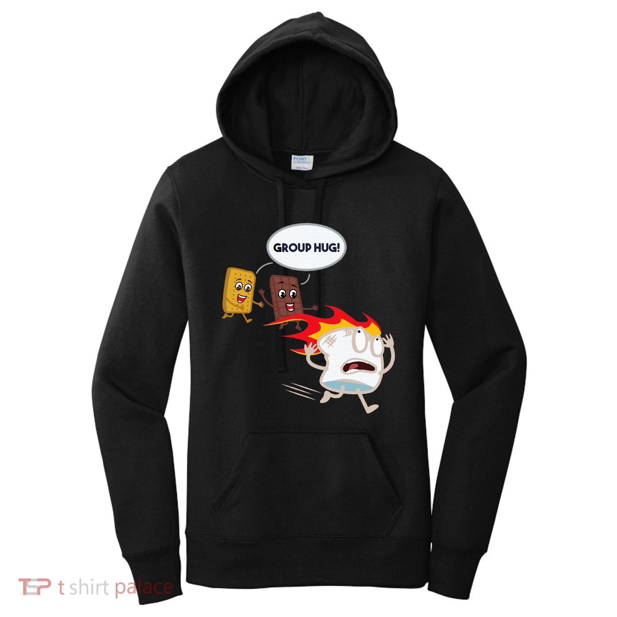 Smores Camping Roasting Outdoor Women's Hoodie