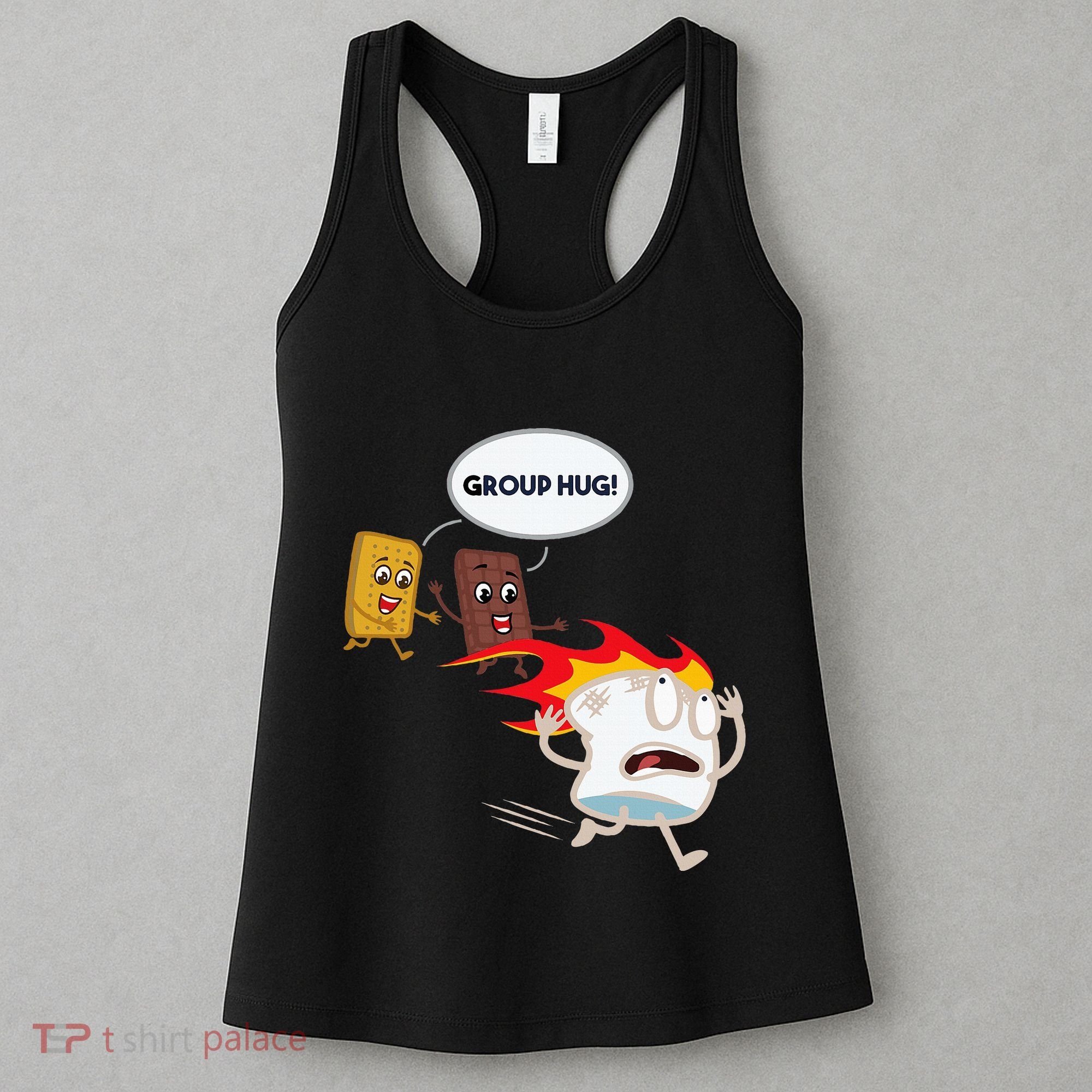 Smores Camping Roasting Outdoor Women's Tank Top