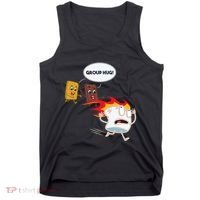 Smores Camping Roasting Outdoor Tank Top thumb 0