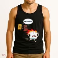 Smores Camping Roasting Outdoor Tank Top thumb 3