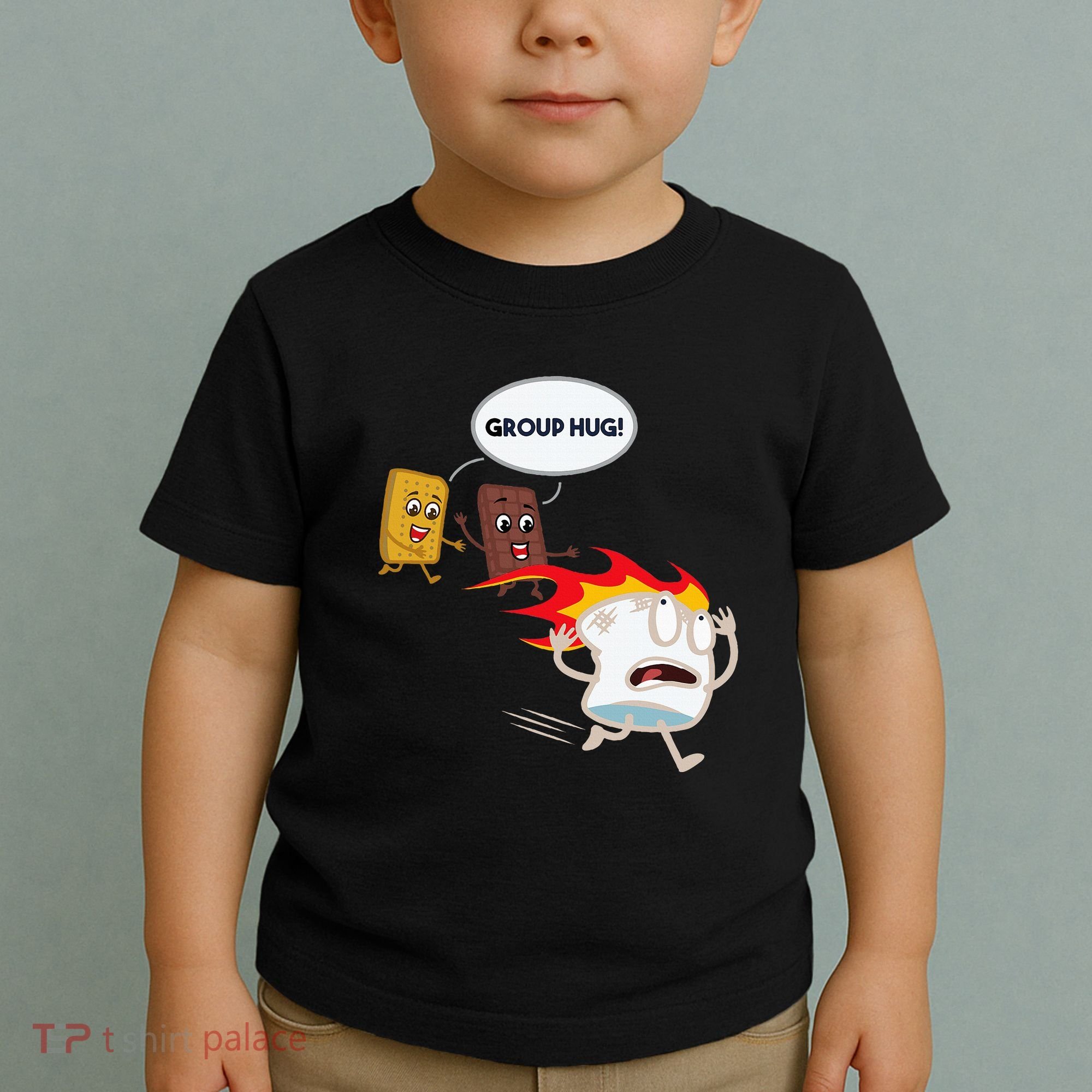 Smores Camping Roasting Outdoor Toddler T-Shirt