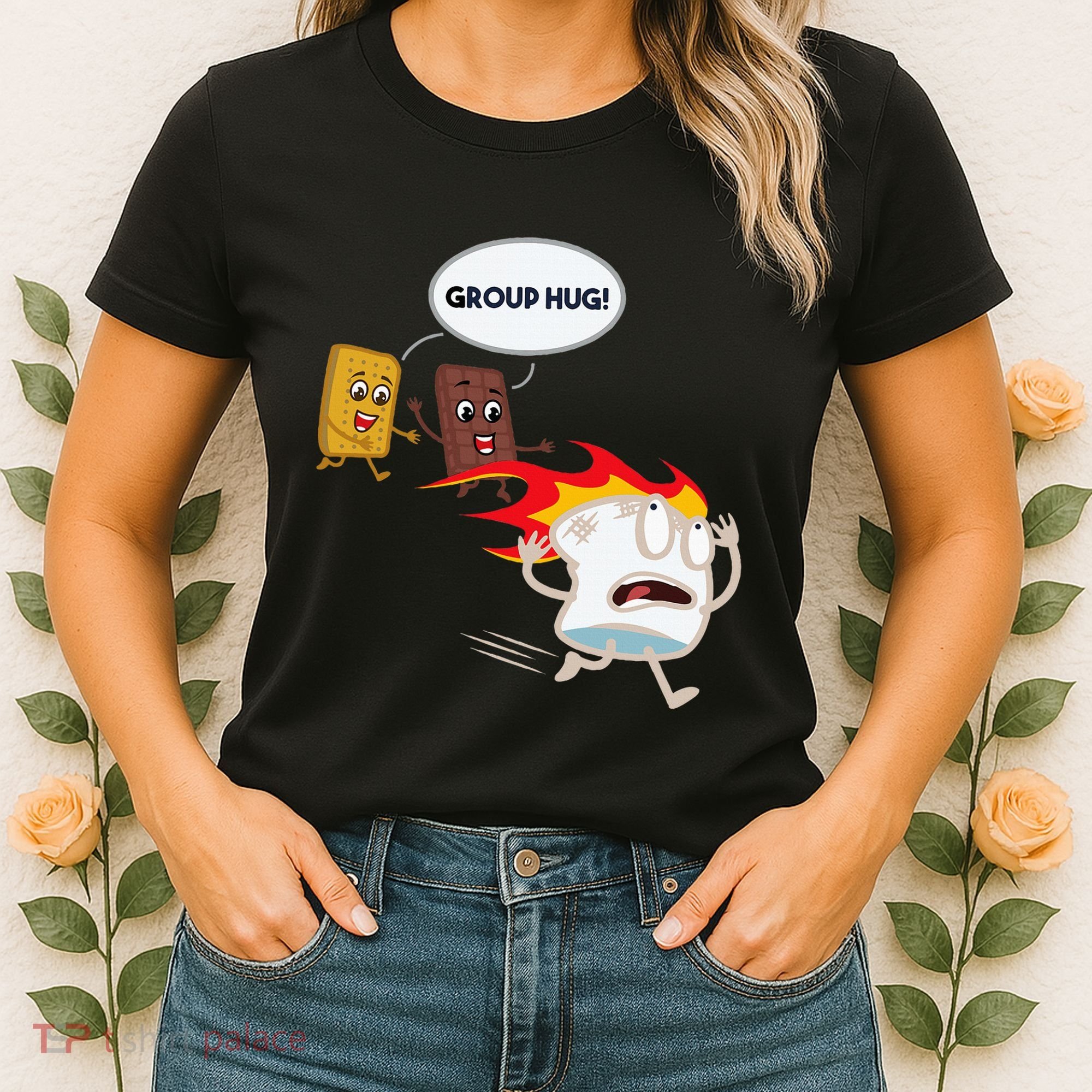 Smores Camping Roasting Outdoor Women's T-Shirt