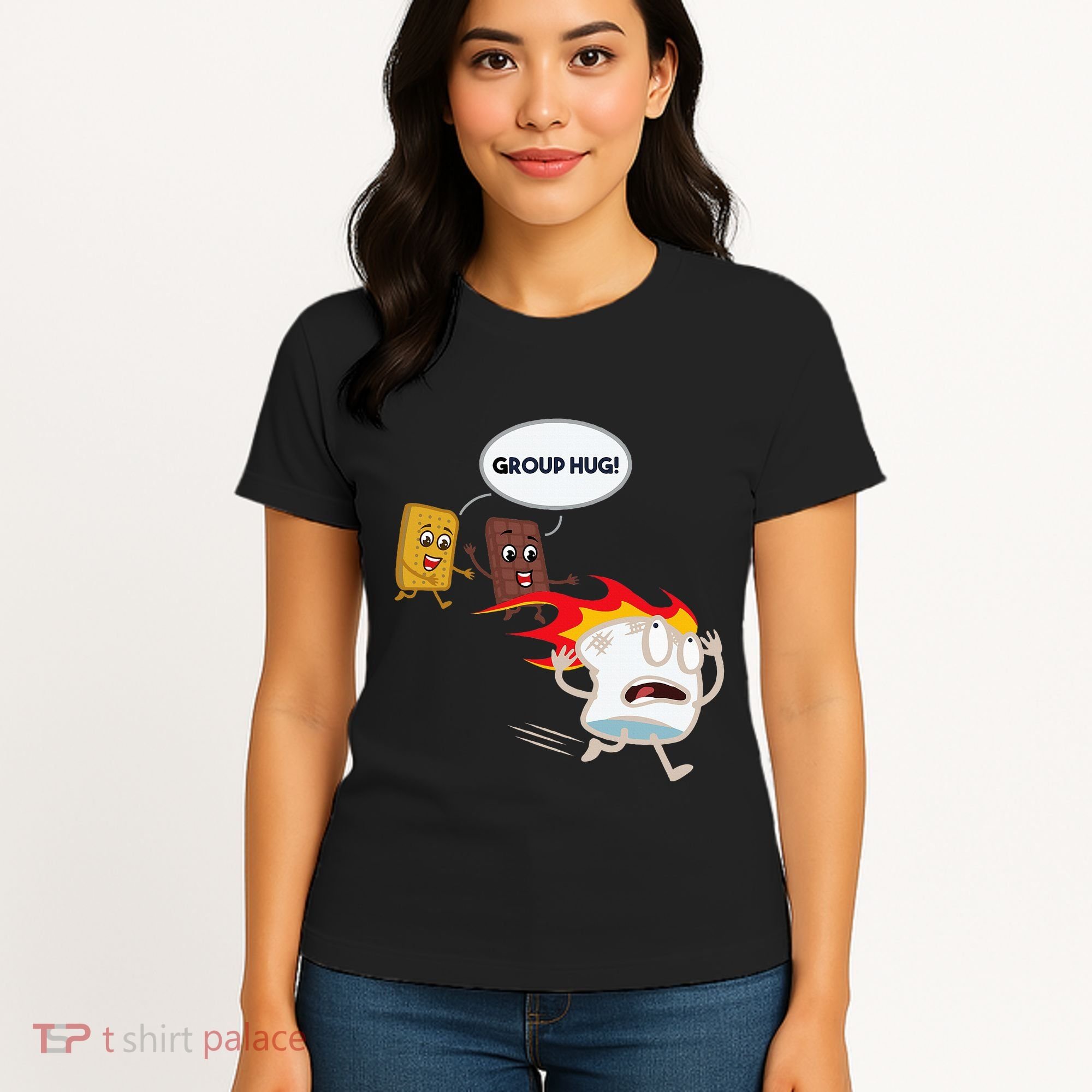 Smores Camping Roasting Outdoor Women's T-Shirt