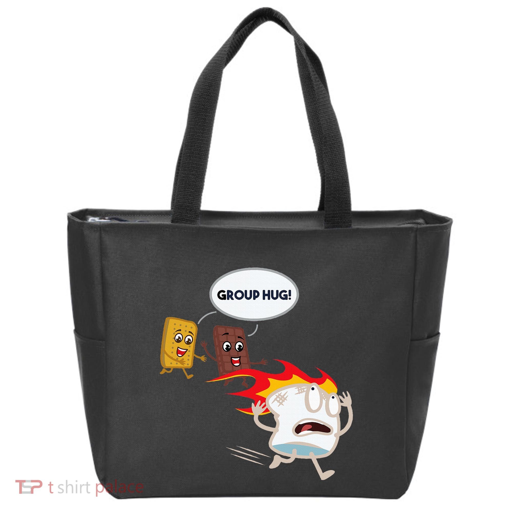 Smores Camping Roasting Outdoor Tote Bag