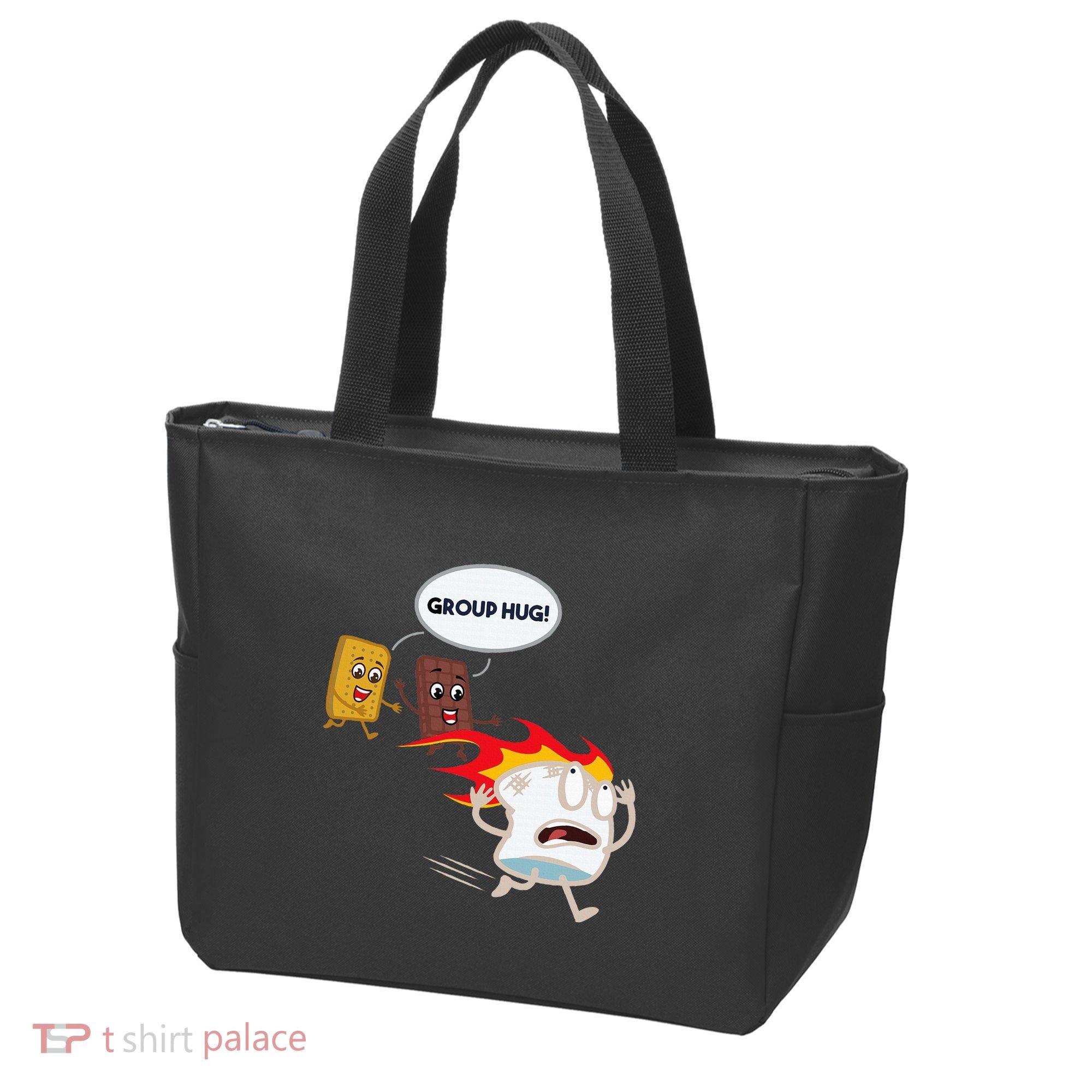 Smores Camping Roasting Outdoor Tote Bag