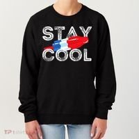 Stay Cool Rocket Pop Red White & Blue Popsicle Summer Gift Women's Sweatshirt thumb 0