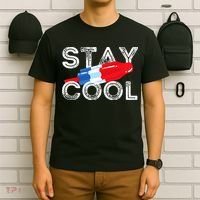Stay Cool Rocket Pop Red White & Blue Popsicle Summer Gift T-Shirt thumb 6