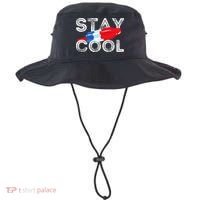 Stay Cool Rocket Pop Red White & Blue Popsicle Summer Gift Bucket Hat thumb 0