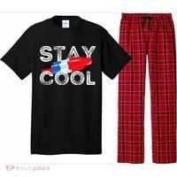 Stay Cool Rocket Pop Red White & Blue Popsicle Summer Gift Pajama Set thumb 0