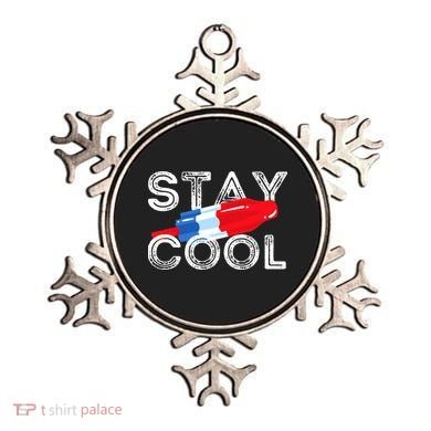 Stay Cool Rocket Pop Red White & Blue Popsicle Summer Gift Ornament