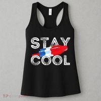 Stay Cool Rocket Pop Red White & Blue Popsicle Summer Gift Women's Tank Top thumb 3