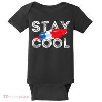 Stay Cool Rocket Pop Red White & Blue Popsicle Summer Gift Baby Bodysuit thumb 0