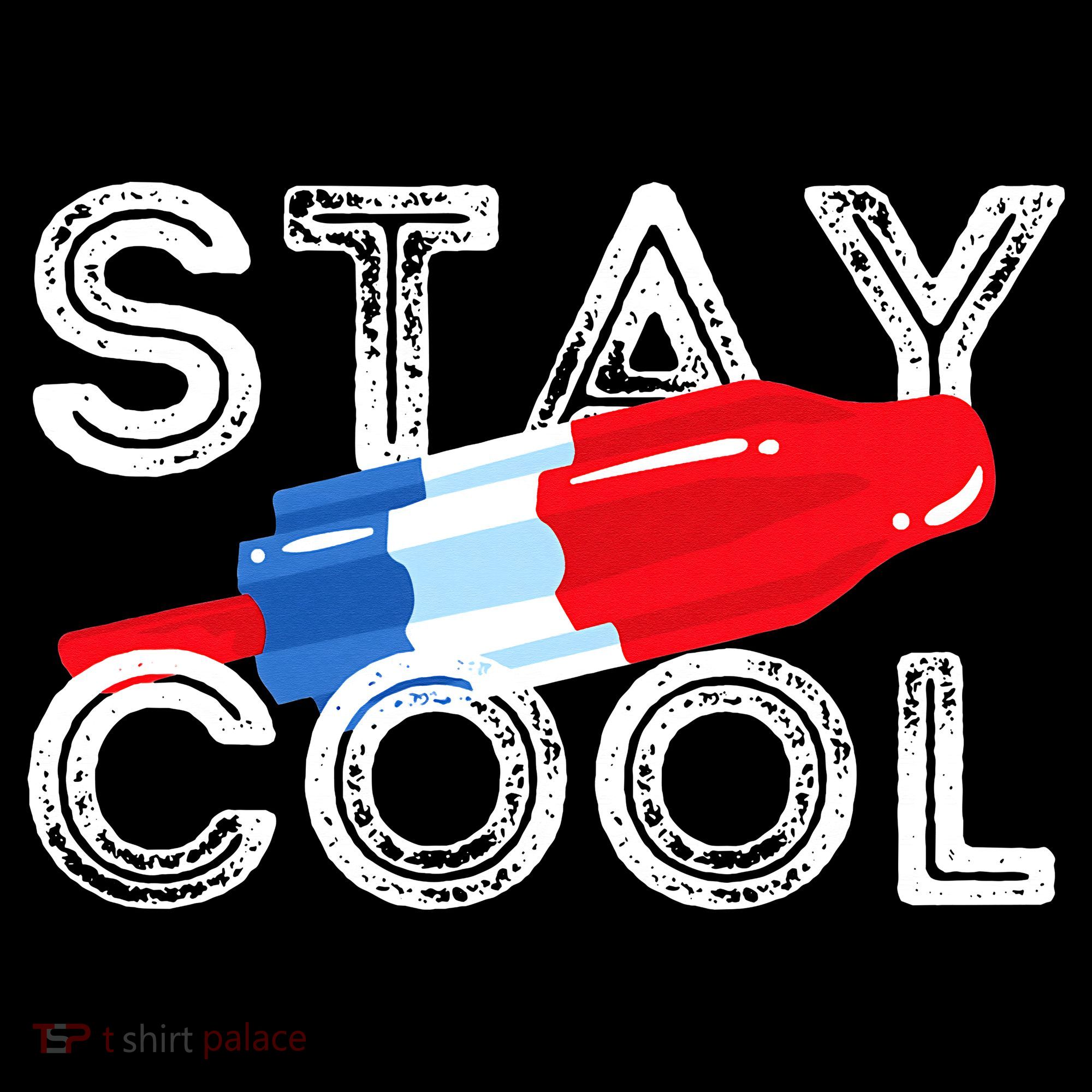 Stay Cool Rocket Pop Red White & Blue Popsicle Summer Gift Toddler Hoodie