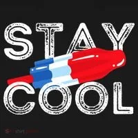 Stay Cool Rocket Pop Red White & Blue Popsicle Summer Gift Toddler Hoodie thumb 2