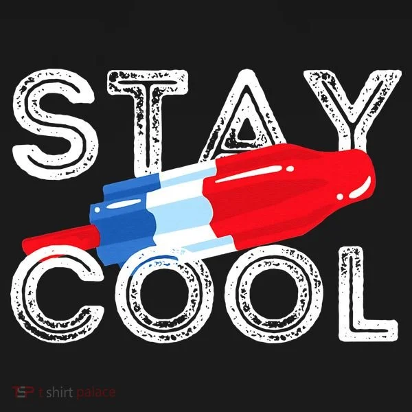 Stay Cool Rocket Pop Red White & Blue Popsicle Summer Gift Toddler Hoodie