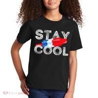 Stay Cool Rocket Pop Red White & Blue Popsicle Summer Gift Kids T-Shirt thumb 2