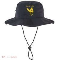 Shriners Camel Rider Emblem Nobles Freemasons Fathers Day Bucket Hat thumb 0