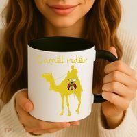 Shriners Camel Rider Emblem Nobles Freemasons Fathers Day Coffee Mug thumb 3