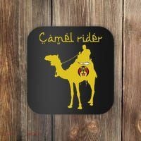 Shriners Camel Rider Emblem Nobles Freemasons Fathers Day Coaster thumb 0