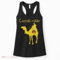 Shriners Camel Rider Emblem Nobles Freemasons Fathers Day Women's Tank Top thumb 0