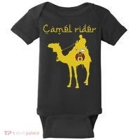 Shriners Camel Rider Emblem Nobles Freemasons Fathers Day Baby Bodysuit thumb 0